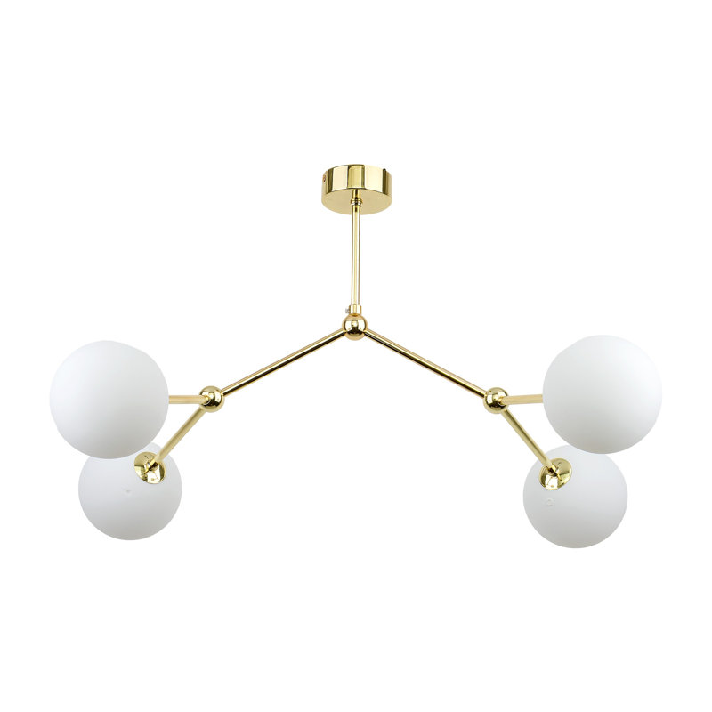 Axelrad Glass Semi Flush Mount