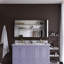30" H Silver Wall Mounted Bathroom Storage Cabinet With Mirror-1383463644