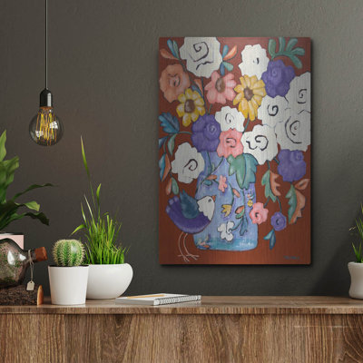 'Brightly' by Holly Wojhan, Metal Wall Art