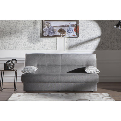 Upholstered 76.8'' Sleeper Sofa