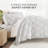 Damask Pattern Duvet Cover Set-2095030677