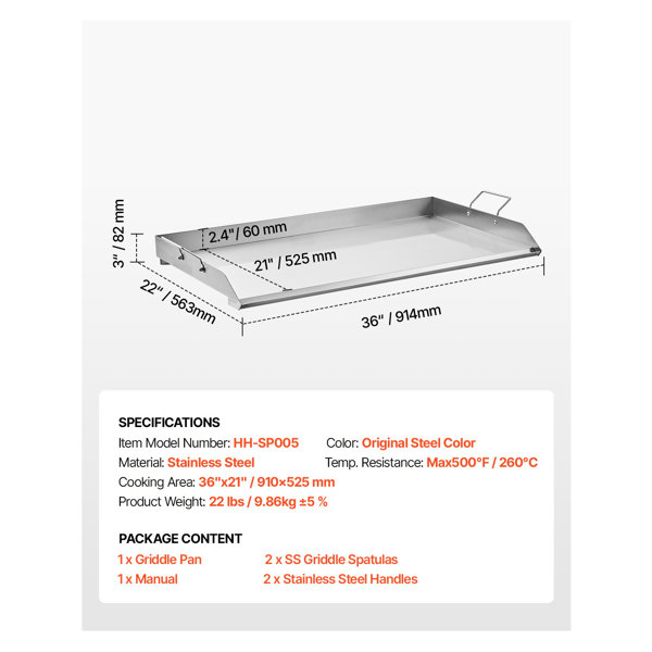 Dimensions du produit