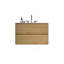 Meuble-lavabo mural de 30 po avec lavabo en céramique avec trois trous de robinet, grand meuble-lavabo flottant de rangement pour salle de bain moderne, pré-assemblé-1272706202-1272706207