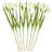 Cole And Grey Polyester Tall Iris Artificial Flower Stem