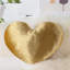 Coussin décoratif en forme de cœur, coussins décoratifs en forme de cœur, décorations pour la Saint-Valentin, décorations de mariage, décoration de chambre à coucher de salon, chambre d'enfant, doré