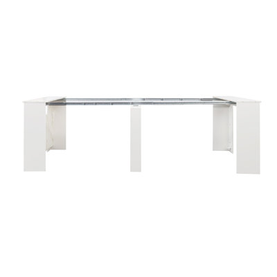 Multifunctional extendable console table