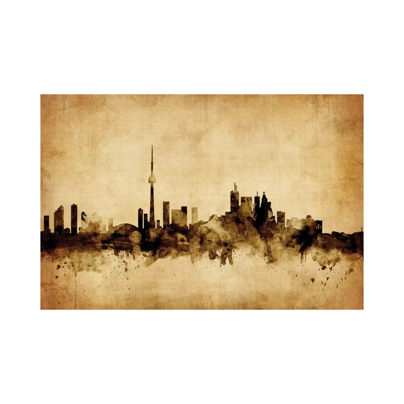 Toronto, Canada by Michael Tompsett - 1 Piece Wall Art on Canvas, 30.48 cm H x 45.72 cm W, Wrapped Canvas