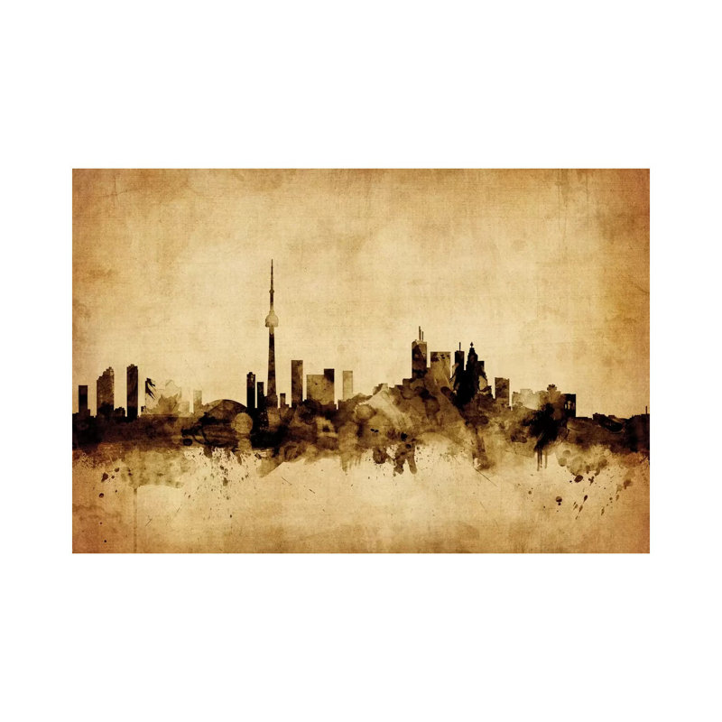 Toronto, Canada by Michael Tompsett - Gallery-Wrapped Canvas Giclée on Canvas, Wrapped Canvas, 20.32 cm H x 30.48 cm W