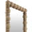 Solid Pine Wood Rectangle Accent Mirror-1240509-3121869