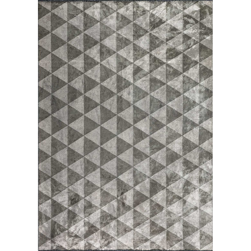 Tapis beige kaki Rapture, Rectangle 7 pi 10 po x 11 pi 2 po