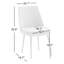 Chaise d'appoint en velours Siena-80815034