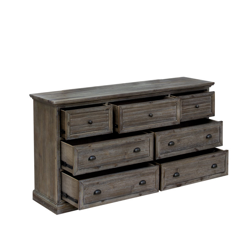 Sumpter 7 Drawer Double Dresser