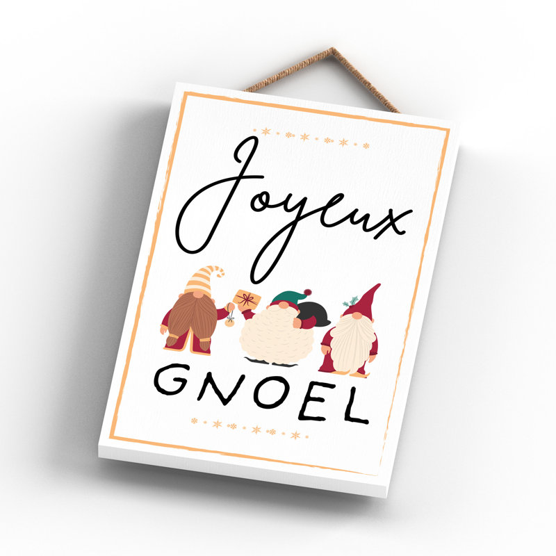 Vivid Squid Wholesale Joyeux Gnoel Festive Gonks Wall Decor