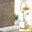 Système de douche thermostatique et douche à main Exposed (P1088) par Strom Living-132934701