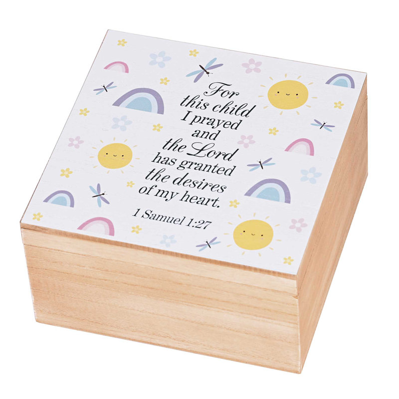 Manufactured Wood Memory Box