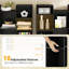 HOMCOM 21 Cube Tall Bookcase with 10 Adjustable Shelves-600760843