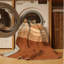 Tapis brun / beige beige lavable à la machine Paizlei Grand Canyon-1620782279