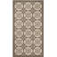 Tapis beige à motif géométrique Herefordshire-20858262