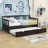 Jaye Wooden Daybed with Twin Size Trundle-162183935-162183934