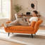 Fauteuil à volutes Diamond-130916736