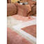 Rug Geometric Area Rug in Terracotta