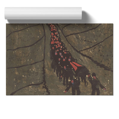 The Burial by Walter Gramatte - Frameless Print