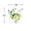 Hydrangea Floral Arrangement in Vase-98496615