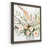 Toile avec cadre gris