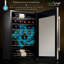 NutriChef Single Zone 19.49'' Freestanding 34 Bottle Wine Refrigerator