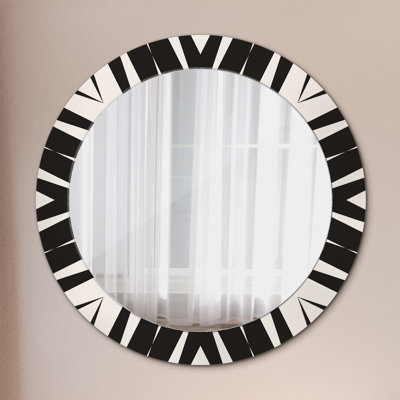 Huldar Glass Flat Wall Mirror