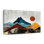 " Sunset Over Mountains Canvas Print " by Jennifer T