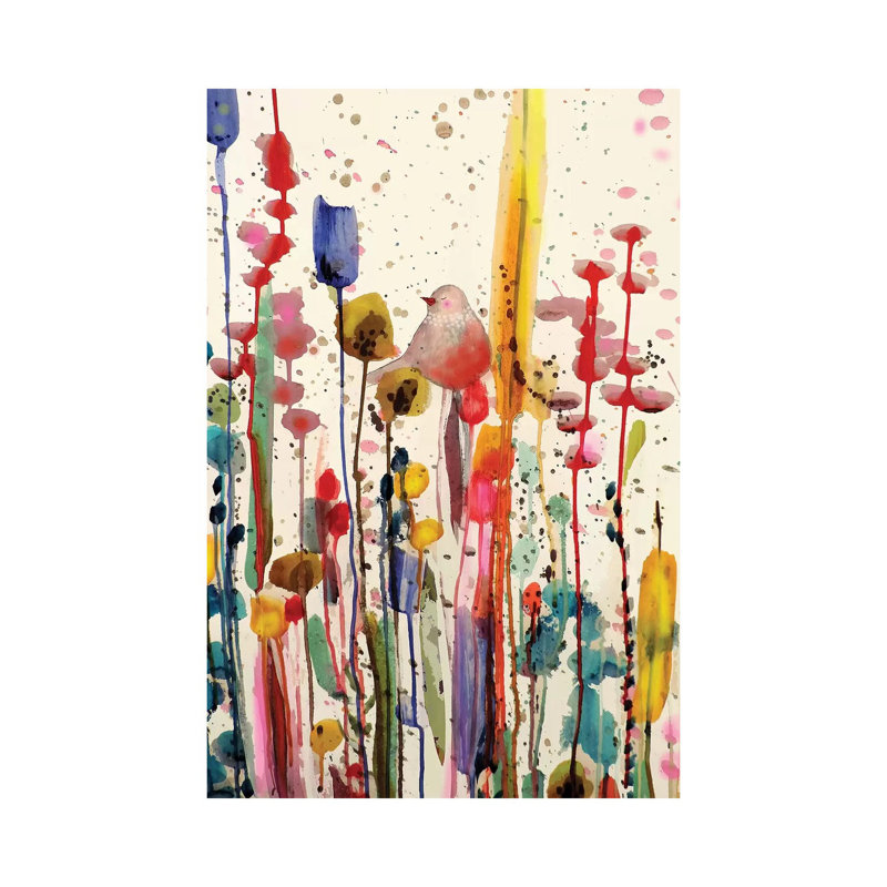 «Ce doux matin» par Sylvie Demers - reproduction d'art, Toile tendue, H 12 po x l 8 po x P 0,75 po