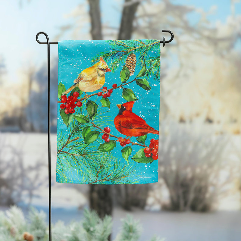 Drapeau de jardin cardinal