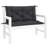 Outdoor 2.8'' Bench Seat / Back Cushion-1904153561-1904153562