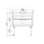 Meuble-lavabo de salle de bain avec lavabo en céramique-263648048