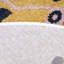 Coble Tufted Beige/Orange/Black Rug