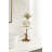 Engles Round Adjustable-Height Marble Cake Stand