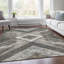 Tapis intérieur / extérieur brun lavable à la machine Xhevrie-1800102222