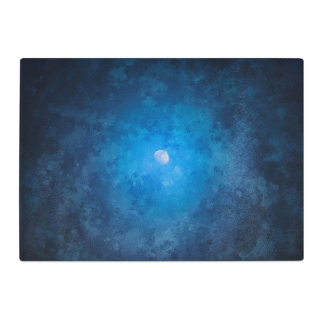 Tempered Glass Half Moon Chopping Board