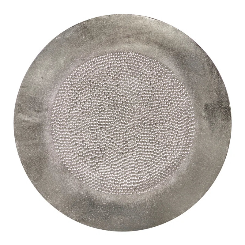 Round Glass Dining Table,  60" W x 60" D