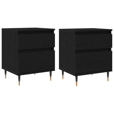 40cm W Manufactured Wood Bedside Table