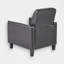 Chaise d'appoint rembourrée
