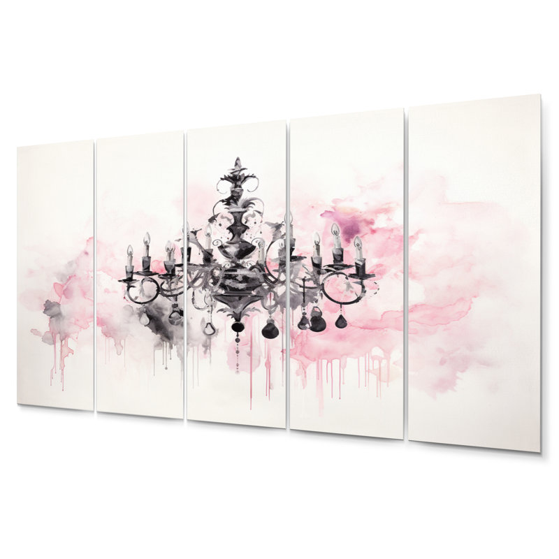 Glam Fashion Wall Decor on Metal