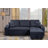 Clowser Upholstered L-Shaped Sectional Right Hand Facing-1351512039