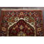 Tapis de couloir oriental fait à la main rouge Heriz Serapi 3 x 10