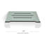 Banc de douche 18 pouces Silhouette SlimLine
