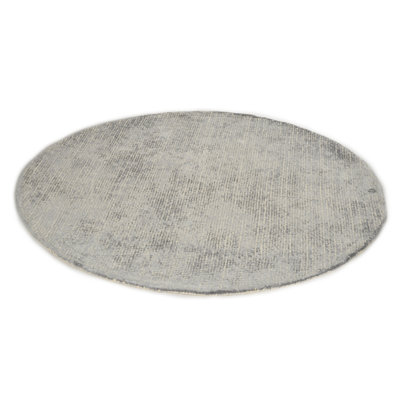 Round Hand Woven 140cm X 140cm Area Rug