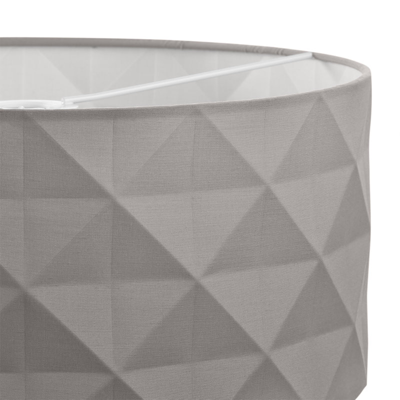 Otterson 18cm H Cotton Drum ( Screw On ), Grey