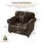 Annalease 41.3" Upholstered Chesterfield Accent Chair-1866849254