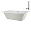 Baignoire de trempage en acrylique 66 po x 34 po, drain inclus-97544390